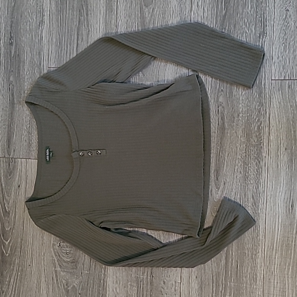 wild fable ribbed crop top